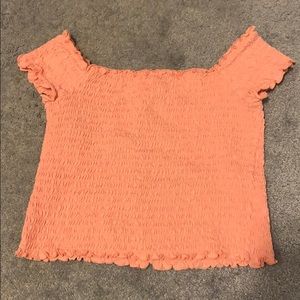 off the shoulder t-shirt